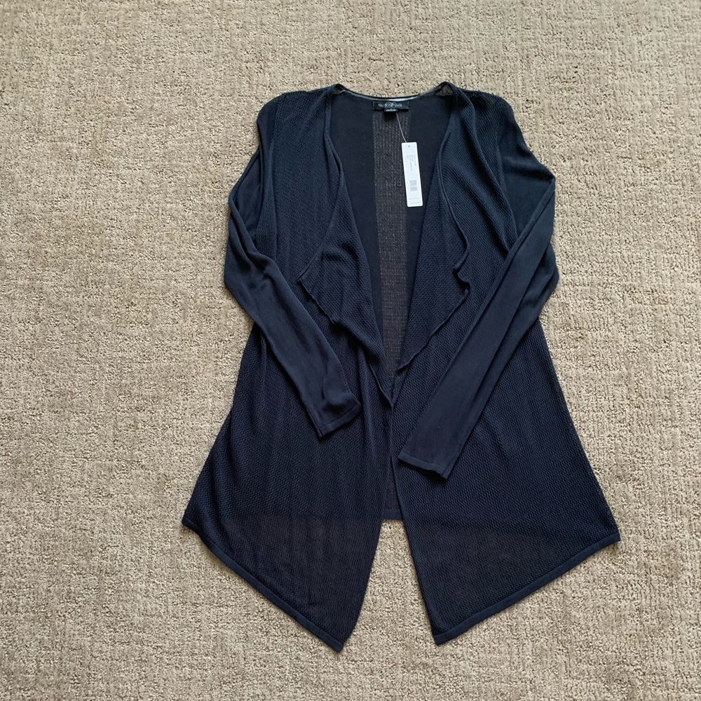 August Silk Sweater cardigan